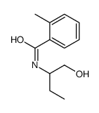 Benzamide, N-[1-(hydroxymethyl)propyl]-2-methyl- (9CI) Structure