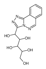 3-(D-Gluco-pentitol-1-yl)-1,2,4-triazolo[3,4-a]phthalazine结构式