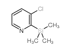 3-Chloro-2-(trimethylsilyl)pyridine structure