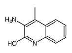 3-amino-4-methyl-1H-quinolin-2-one结构式