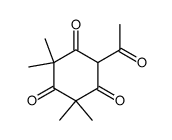 C-acetylsyncarpic acid Structure