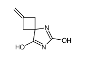 2-methylidene-5,7-diazaspiro[3.4]octane-6,8-dione结构式