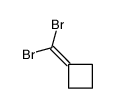 dibromomethylidenecyclobutane Structure