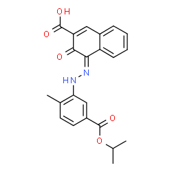 3-hydroxy-4-[[2-methyl-5-[(1-methylethoxy)carbonyl]phenyl]azo]-2-naphthoic acid picture