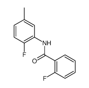 Benzamide, 2-fluoro-N-(2-fluoro-5-methylphenyl) Structure