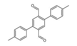 2,5-bis(4-methylphenyl)terephthalaldehyde结构式