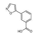 3-(异噁唑-5-基)苯甲酸结构式