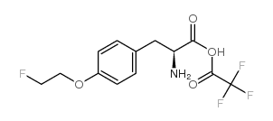 L-Tyrosine, O-(2-fluoroethyl)-, trifluoroacetate结构式