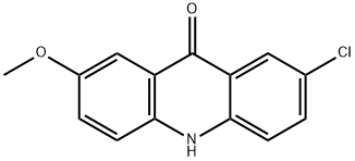 2-氯-7-甲氧基吖啶-9(10H)-酮结构式