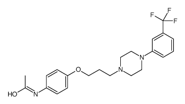 N-[4-[3-[4-[3-(trifluoromethyl)phenyl]piperazin-1-yl]propoxy]phenyl]acetamide Structure