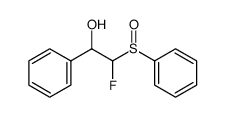 2-fluoro-1-phenyl-2-(phenylsulfinyl)ethan-1-ol Structure