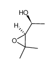 1-(3,3-dimethyloxiran-2-yl)ethanol结构式