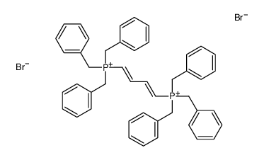 tribenzyl(4-tribenzylphosphaniumylbuta-1,3-dienyl)phosphanium,dibromide Structure