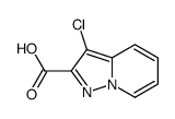 3-chloropyrazolo[1,5-a]pyridine-2-carboxylic acid structure