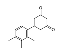 5-(2,3,4-trimethylphenyl)cyclohexane-1,3-dione结构式
