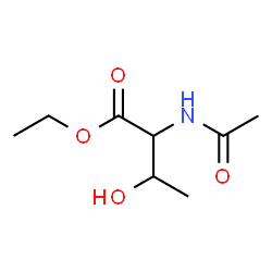Allothreonine,N-acetyl-,ethyl ester of DL- (5CI) structure