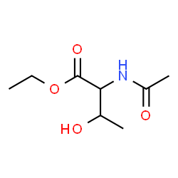 Allothreonine,N-acetyl-,ethyl ester of DL- (5CI) Structure