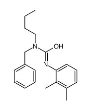 1-benzyl-1-butyl-3-(2,3-dimethylphenyl)urea结构式