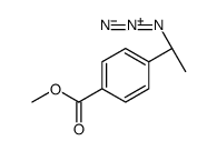 methyl 4-[(1R)-1-azidoethyl]benzoate结构式