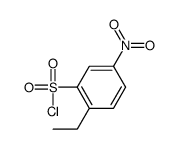 2-Ethyl-5-nitrophenylsulfonyl chloride Structure