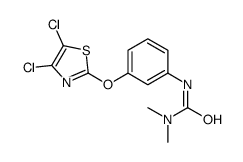 3-[3-[(4,5-dichloro-1,3-thiazol-2-yl)oxy]phenyl]-1,1-dimethylurea Structure