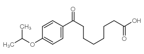 8-OXO-8-(4-ISOPROPOXYPHENYL)OCTANOIC ACID structure