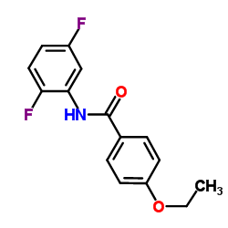 N-(2,5-Difluorophenyl)-4-ethoxybenzamide Structure
