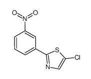5-chloro-2-(3-nitro-phenyl)-thiazole Structure