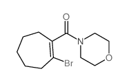 (2-bromo-1-cycloheptenyl)-morpholin-4-yl-methanone picture