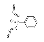 Diisothiocyanato-phenyl-phosphin-sulfid结构式