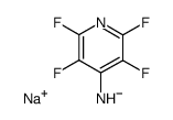 sodium (perfluoropyridin-4-yl)amide结构式