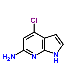 6-Amino-4-chloro-7-azaindole structure