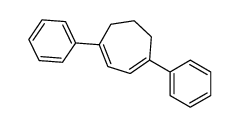 1,4-diphenylcyclohepta-1,3-diene Structure