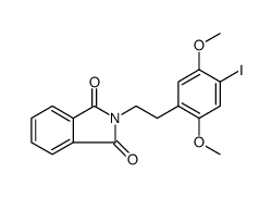 1H-Isoindole-1,3(2H)-dione, 2-[2-[4-iodo-2,5-di(methoxy-d3)phenyl]ethyl] Structure