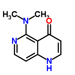 5-(Dimethylamino)-1,6-naphthyridin-4(1H)-one Structure