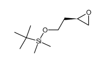 (R)-2-(2-(tert-butyldimethylsilyloxy)ethyl)oxirane Structure