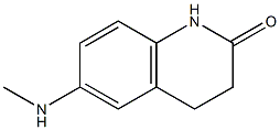 6-(methylamino)-3,4-dihydroquinolin-2(1H)-one结构式