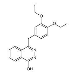 4-(3,4-diethoxy-benzyl)-2H-phthalazin-1-one结构式