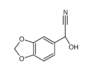 (R)-1,3-BENZODIOXOLE-5-ACETONITRILE Structure