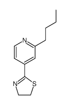 2-butyl-4-(4,5-dihydro-thiazol-2-yl)-pyridine Structure