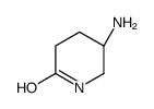 (5R)-5-胺哌啶-2-酮结构式