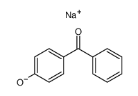 sodium 4-benzoylphenolate结构式