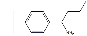 1-[4-(TERT-BUTYL)PHENYL]BUTYLAMINE Structure
