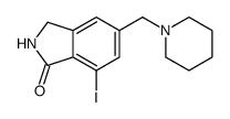 5-(piperidinomethyl)-7-iodoisoindolinone结构式