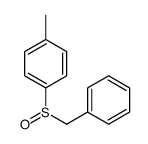 Benzene, 1-methyl-4((phenylmethyl)sulfinyl))- structure