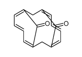 anti-7,14-Dihydro-1,6:8,13-bismethano(14)annulene-7,14-dione Structure