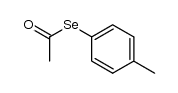 Se-(4-methylphenyl) ethaneselenoate Structure