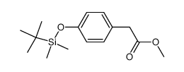 4-tert-Butyldimethylsilyloxybenzeneacetic Acid Methyl Ester picture