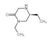 (S)-1,5-Diethylpiperazinone structure