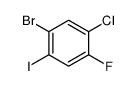 1-溴-5-氯-4-氟-2-碘苯结构式